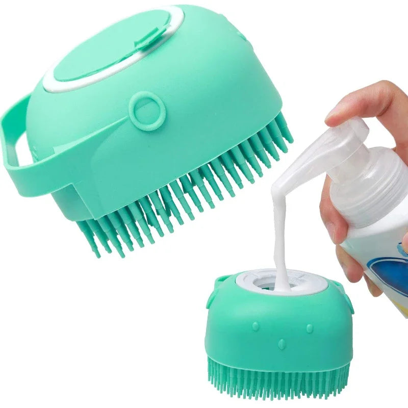 Gentle Pet Dog & Cat Shampoo Brush