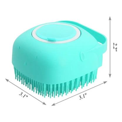 Gentle Pet Dog & Cat Shampoo Brush