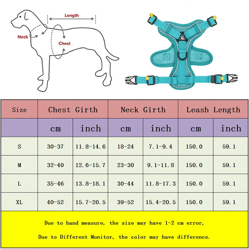 No-Pull Comfort Dog Harness Vest